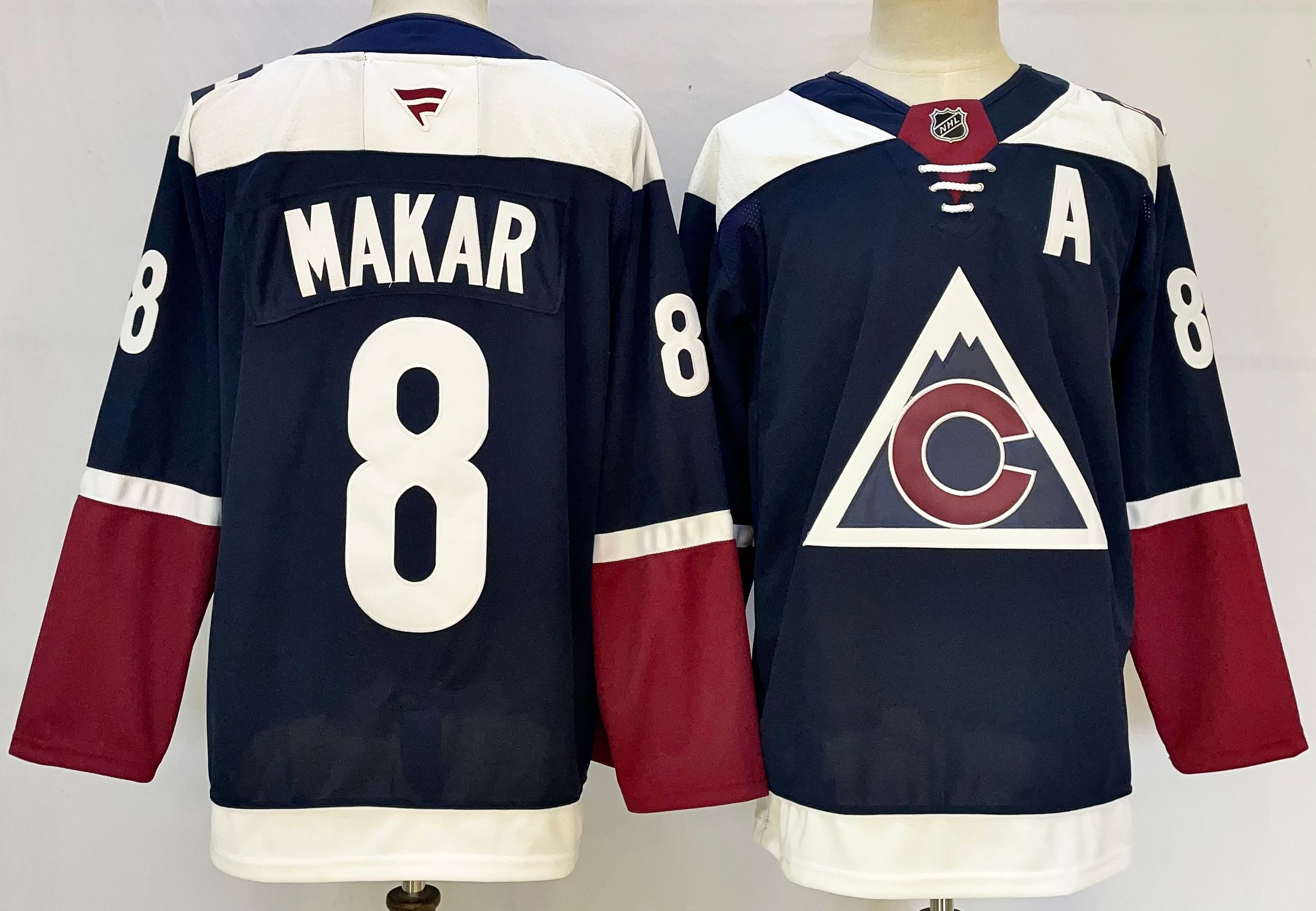Men Colorado Avalanche #8 Makar Blue 2025 Home Premier Player NHL Jersey->colorado avalanche->NHL Jersey